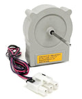 Drop In Evaporator Fan Motor Replacement For Refrigerators, 13V DC, 3.1W, shown with 3-pin connector compatible with LG and Kenmore