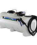25-Gallon Deluxe UTV And ATV Spot Sprayer With 2.2 GPM Pump, 70 PSI Max, featuring deluxe adjustable spray gun and hose