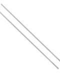 Stainless steel threaded rods, two pieces, 15.7 inches long, 10-32 UNF threads