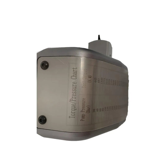 Torque/Pressure chart of No Nonsense Badass Hydraulic Torque Wrench With 1 Inch Square Drive for precise torque settings.