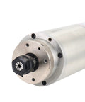 Top Shelf Constant Torque Spindle Motor With ER20 Chuck Nut And Slotting Arbor Plug And Play 220V Or 380V close-up of motor and chuck
