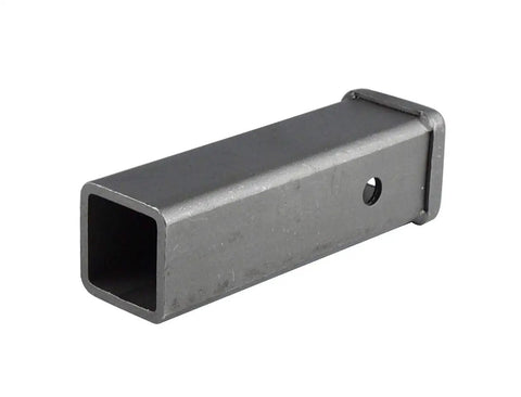 Weld On Trailer Hitch Receiver Tube 2 Inch By 2 Inch Opening With 9 Inch Length Raw Steel Finish Heavy Duty Bar For Towing Durable 2 By 2 Receiver Easy Install, 9-inch raw steel weld-on tube