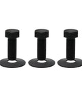 3 Pack Left Hand Thread Blade Bolts With Belleville Washers One Half Inch Diameter By One And One Half Inch Length Built Tough Mower Hardware For Finish Mowers Compatible With 502300 502301 502310 21 023 156026 502313 black bolts with washers