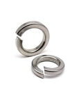 304 Stainless Steel Spring Lock Washers With Elastic Gasket Ring Silver Finish Tough As Nails For Automotive And Machinery Projects