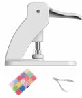 Tabletop Snap Button Pliers Kit For 9mm To 13mm Plastic No Sew Snaps Press Fasteners Includes 150 Sets And 4 Molds T5 Snap Buttons