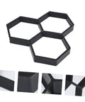 DIY Hexagon Cement Floor Mold For Garden Paths And Patios Reusable Paving Mold for walkways driveways outdoor decor