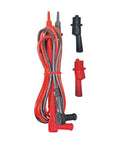 Replacement Test Lead Set, Right Angle Probes With Removable Alligator Clips, Universal Banana Inputs For Multimeters And Clamp Meters