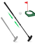 Two Way Mini Golf Putter Set For Right Or Left Handed Players With Adjustable Length Training Club Includes Ball And Flag Cup
