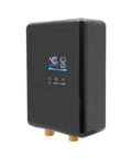 Instant Tankless Electric Water Heater 4500W Wall Mounted Digital Display showing temperature and settings for on-demand hot water.