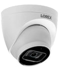 4K 16-Channel Fusion NVR System With Twelve 8MP IP Dome Cameras Listen-In Audio 130 Ft Night Vision Color camera close-up