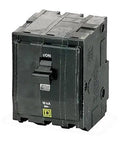 Front view of QO320 3 Pole 20 Amp 240 Volt Plug In Mount Miniature Circuit Breaker With Visi Trip Indicator for QO Load Centers