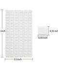 Adhesive Poster Putty 96 Pack Non Toxic Sticky Mounting Putty Reusable And Removable Wall Safe Tack Putty For Hanging Pics Posters Notes Art And Kids Crafts White, 96 white blocks, 6 x 3.5 inch sheet