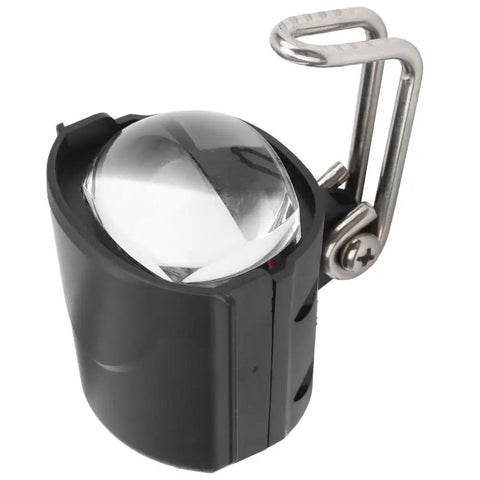 Dual Function 12W E Bike Front Headlight With Built In Horn For Night Rides 36V 48V 60V Compatibility IPX5 Waterproof Aluminum Alloy