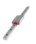 MGN12 Linear Rail And Block Set CNC Machine Upgrade Heavy Duty Bearing Steel precision glide with rollers and mounting holes.