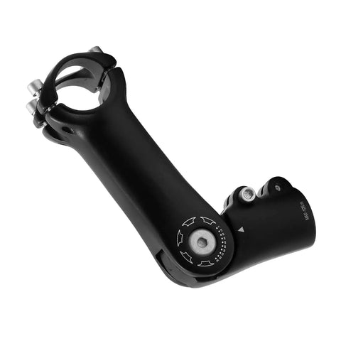 Sturdy 110mm Adjustable Handlebar Stem For One And One Eighth Inch Steerer 31.8mm Bar Clamp No Slop 0 To 90 Degree Riser 3D Forged Alloy Bicycle Stem