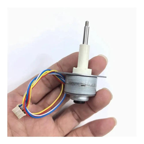 Pro Grade 25mm Precision Linear Actuator With 20mm Stroke, 2-Phase 4-Wire Stepper, shown in hand for size reference.