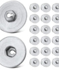 20Pcs 30mm Car Heat Repair Kit Sheet Metal Nut Fasteners For Quick Fixes Durable Easy To Install Auto Repair Tool Set Widely Compatible With Many Models, 20 metal fasteners