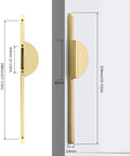 Brushed Gold Half Moon Door Pulls And Knob Set Two Pack Center To Center Eleven And One Third Inches Overall Length Twelve And A Half Inches Zinc Alloy Furniture Hardware scaled dimensions