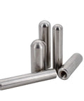 304 Stainless Steel Internal Thread Dowel Pin With Female Thread For Alignment And Connection, 10mm Length, 4mm Diameter