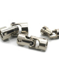 Top Grade Iron Gimbal Couplings For Shaft Motor Connectors Featuring Universal Joint Design In 2mm To 12mm Sizes, showcasing stainless steel parts.