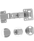 Front view: Operitacx 2-pack concealed door hinge, cold-rolled steel for fire doors