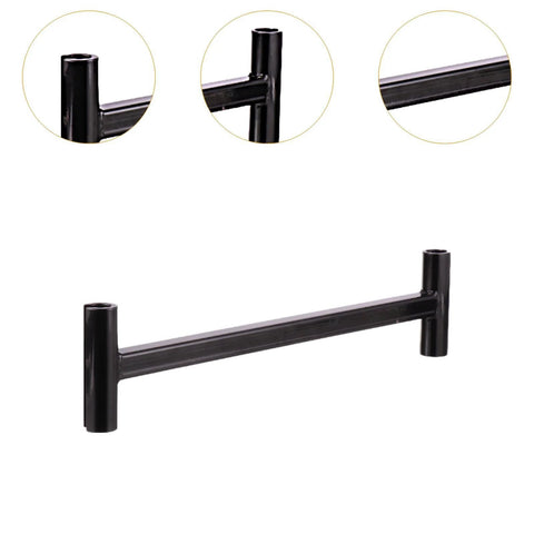 Hinge Adjustment Tool For Sagging And Misaligned Doors, black carbon steel gauge with .134 and .180 measurements for home or industrial use.
