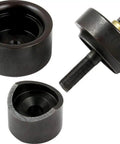 Punch And Flare Tool 2.5 Inch For Holes That Strengthens Edges With A Smooth Finish, Centers Holes And Flare In One Step, components shown