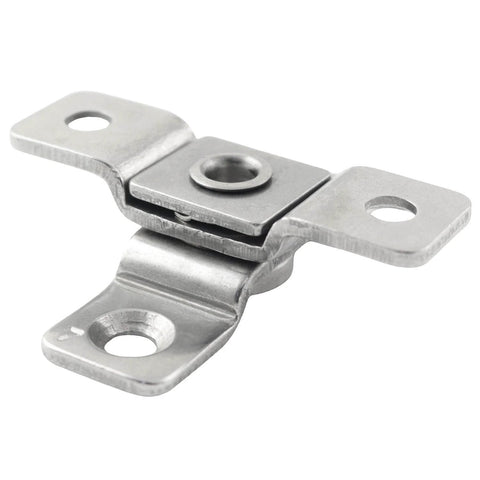 Rugged Stainless Steel 360 Degree Swivel Concealed Door Hinges For Small Swinging Doors With Damping 7KGF CM Torque Angle Positioning