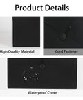 Expanding File Folder 13 Pocket Accordion Organizer For A4 And Letter Size with cord fastener and waterproof cover.