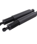 Heavy Duty Left And Right Rear Hatch And Glass Lid Support Struts With Black Coated Steel Rods For Porsche Cayenne Suv 2003 To 2006, close-up view