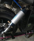 Compact MAL16 x 250 Double Acting Aluminum Pneumatic Cylinder installed on machinery, showing 16mm bore and 250mm stroke for automation.