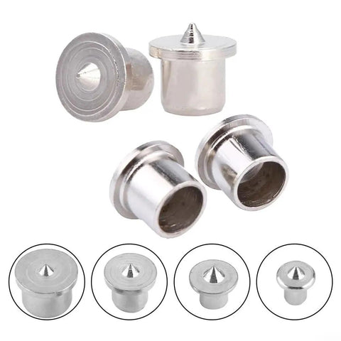 Pro Grade Dowel Center Point Set For Accurate Tenon Joint Alignment In Woodworking 6mm 8mm 10mm 12mm Steel Hole Locators displayed