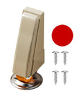 Universal Door Sag Fix Kit And Heavy Duty Gate Caster Wheel For Sliding Wood Fences with attachment screws and red cap
