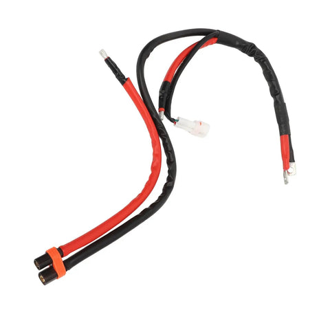 Main Power Connection Cable For Electric Motorcycle Battery, Weatherproof Durable Plug, with visible connectors and insulated wires