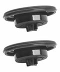 Two black valve diaphragms (2-pack) for Irritrol sprinkler valves 2400/2600/2700DPR, 3/4-inch to 1-inch