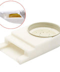 Bee Hive Entrance Feeder Kit With Lids, Two Pack Fits Small Mouth Canning Feeders And Waterers, Easy Install