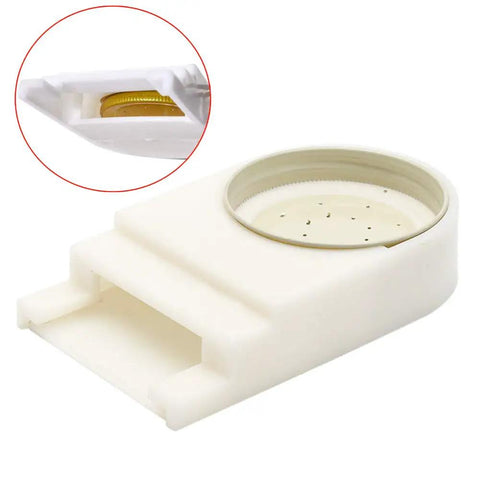 Bee Hive Entrance Feeder Kit With Lids, Two Pack Fits Small Mouth Canning Feeders And Waterers, Easy Install