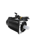 CHUNYE SGMJV-02ADE6S servo motor, 200W, black with silver mounting flange and exposed shaft