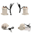 Rock Solid Dc Contactor And Power Relay Switch Built Different For 12v 24v 36v 48v 72v Charging Stations viewed from multiple angles with wiring.