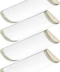 2 Ft Dimmable LED Light Fixture Four Pack, 30W 2700LM 4000K Linear Wraparound Kitchen Lighting, no dimmer needed