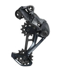 GX Eagle 12-Speed Rear Derailleur With Long Cage 52T Max Lunar Finish Delivers Precise Shifting On 10-50T And 10-52T Cassettes For Mountain Bikes Built For Tough Trails And All Mountain Rides. Black rear derailleur with long cage for 12-speed mountain bike cassettes