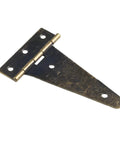 Rotating Concealed Door Hinges 2 Pack Heavy Duty T Hinges For Cabinets And Hanging Doors shown from top angle