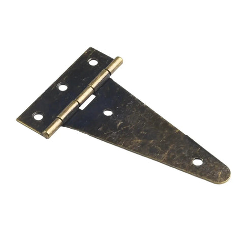 Rotating Concealed Door Hinges 2 Pack Heavy Duty T Hinges For Cabinets And Hanging Doors shown from top angle
