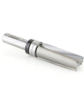 Carbide Tipped Down Shear Face Plunge Router Bit With Ball Bearing Pilot, Three Quarters Inch Diameter, side view