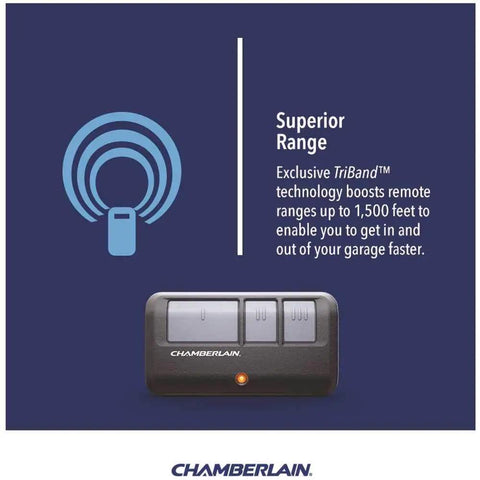 Smart Garage Door Opener With Emergency Battery Backup And Slick Smartphone Sync Featuring Ultra Quiet Belt Drive Kickass Lifting Power For Smooth Residential Entry And Reliable Remote Access Control remote control with TriBand technology showcasing superior range.
