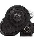 Black Complete Gearbox Transmission For One Tenth Scale Axial SCX10 II 90046 RC Crawler, durable nylon casing, smooth gears