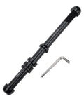 Thru Axle Skewer For Bike Trainers, CNC Machined Aluminum, Adjustable 12x142-148mm With P1.0 P1.5 P1.75 Pitch, tool included