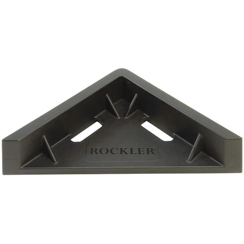 Front view of 45 Degree Miter Sled For Table Saw With Beefy Durability And Low Friction Sliding Fits Standard Three Eighths By Three Quarters Inch Miter Slot.