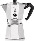 Moka Express Classic Italian Stovetop Espresso Pot For Rich Home Brew Natural Silver Finish 6 Cup Capacity Iconic Moka Pot Design That Delivers Cafe Quality Coffee At Home