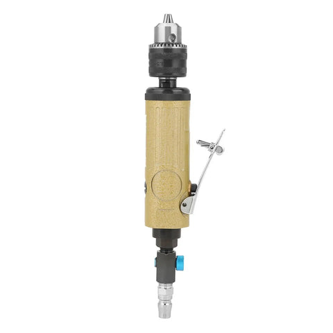 This Badass 3/8 Inch Straight Air Power Drill Hits 22000 RPM pneumatic tool with 3/8 inch chuck for efficient drilling.